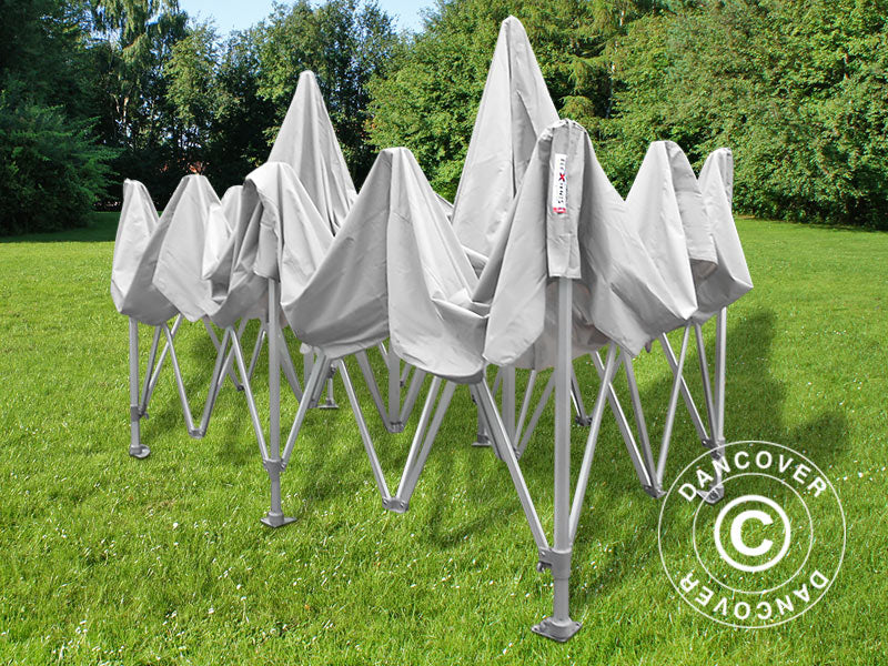 Quick-up telt FleXtents PRO Peak Pagoda 3x6m Latte - Image 13