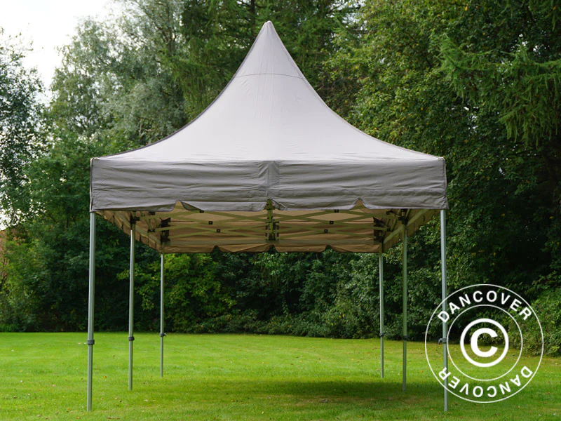 Quick-up telt FleXtents PRO Peak Pagoda 3x6m Latte - Image 7