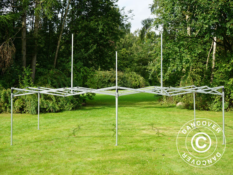Quick-up telt FleXtents PRO Peak Pagoda 3x6m Latte - Image 8