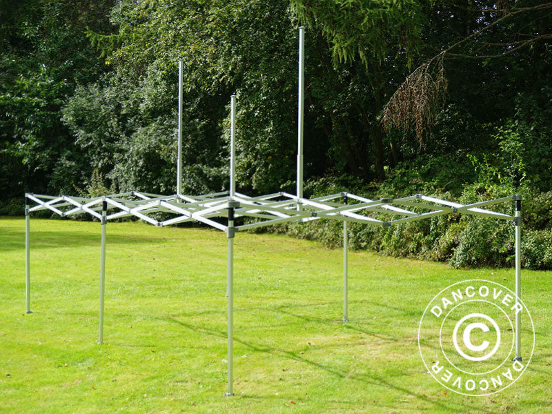 Quick-up telt FleXtents PRO Peak Pagoda 3x6m Latte, inkl. 6 sidevegger - Image 29