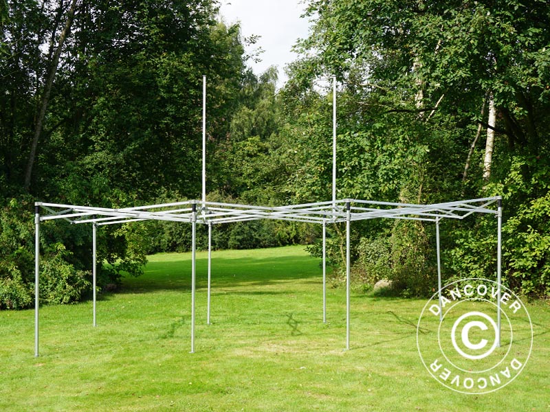 Quick-up telt FleXtents PRO Peak Pagoda 4x6m Hvit, inkl. 8 sider - Image 24