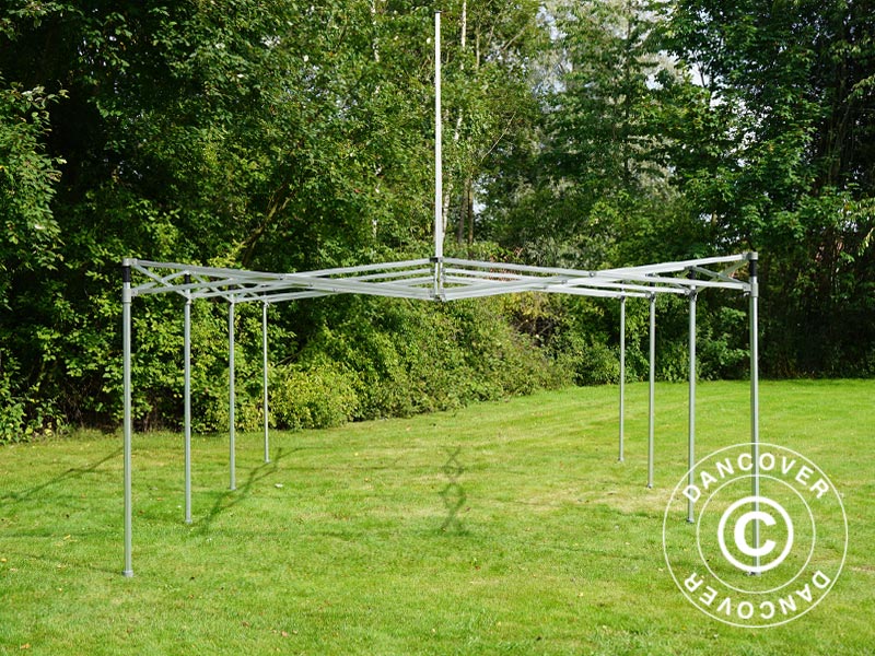 Quick-up telt FleXtents PRO Peak Pagoda 4x6m Hvit, inkl. 8 sider - Image 25