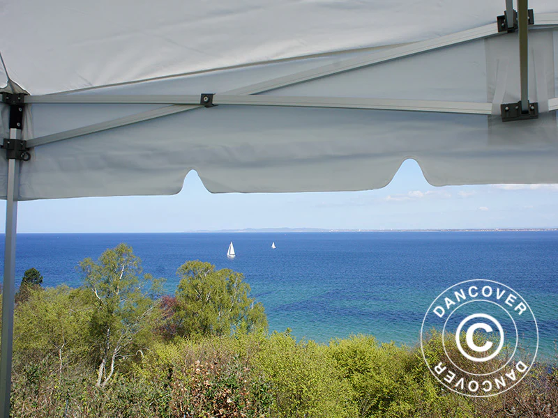 Quick-up telt FleXtents PRO Peak Pagoda 4x8m Hvit - Image 11