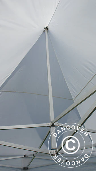 Quick-up telt FleXtents PRO Peak Pagoda 4x8m Hvit, inkl. 6 sider - Image 16
