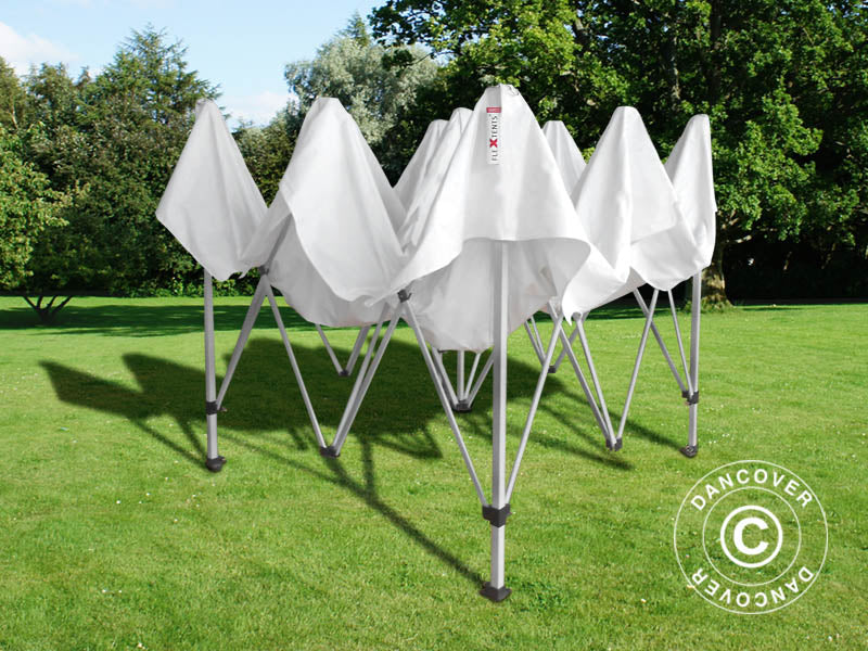 Quick-up telt FleXtents PRO "Peaked" 3x3m Hvit - Image 7