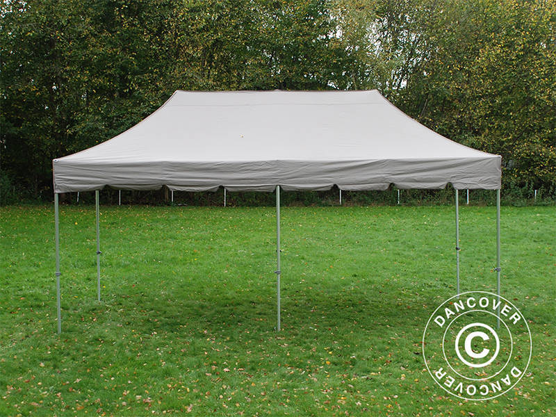 Quick-up telt FleXtents PRO "Peaked" 3x6m Latte, inkl. 6 sider - Image 10