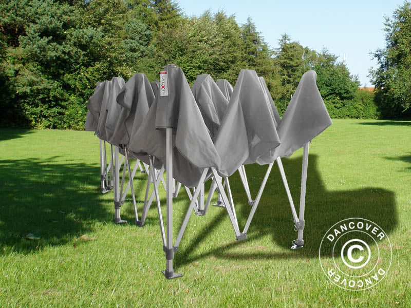 Quick-up telt FleXtents PRO "Peaked" 3x6m Latte, inkl. 6 sider - Image 13