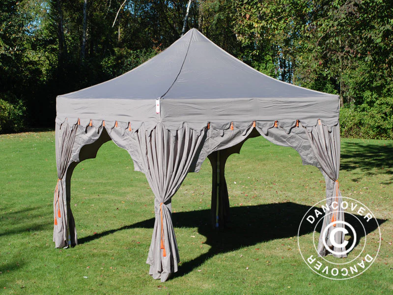 Quick-up telt FleXtents PRO "Raj" 3x3m Latte/Oransje - Image 12