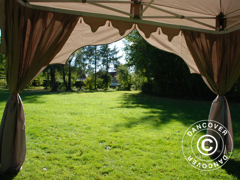 Quick-up telt FleXtents PRO "Raj" 3x3m Latte/Oransje - Image 15