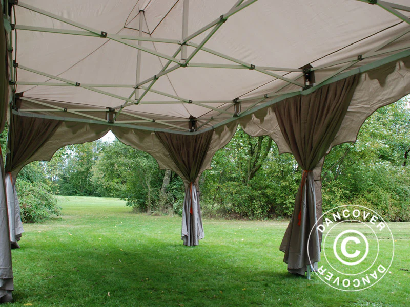 Quick-up telt FleXtents PRO "Raj" 3x6m Latte/Oransje - Image 13