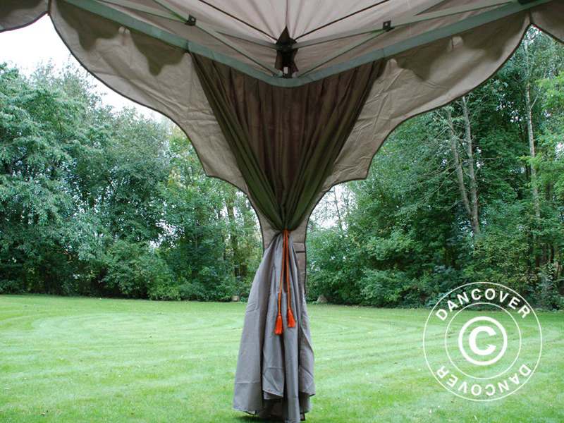 Quick-up telt FleXtents PRO "Raj" 3x6m Latte/Oransje - Image 14