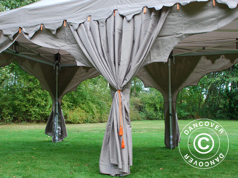 Quick-up telt FleXtents PRO "Raj" 3x6m Latte/Oransje - Image 15