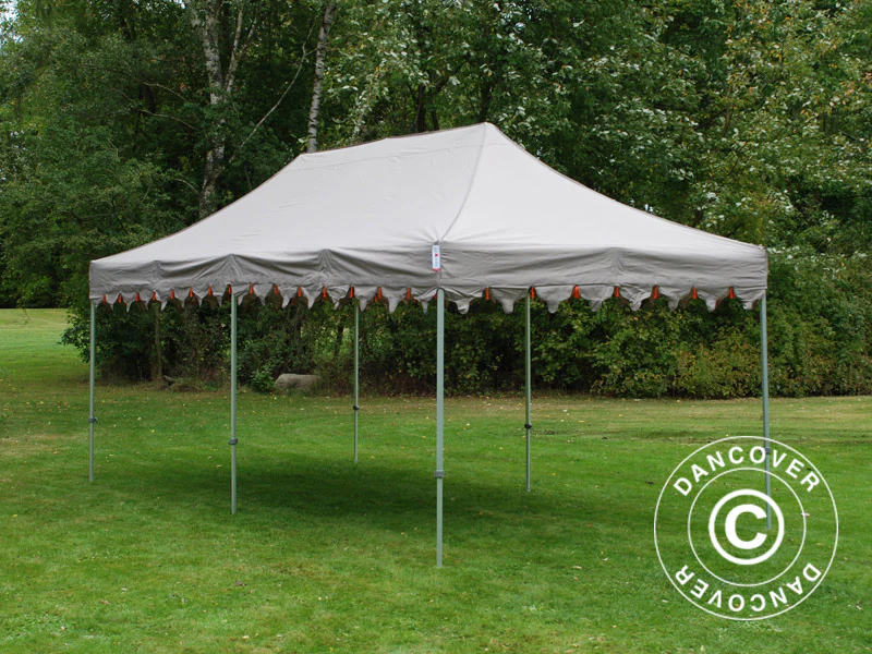 Quick-up telt FleXtents PRO "Raj" 3x6m Latte/Oransje - Image 17