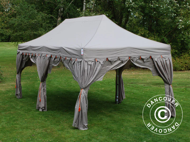Quick-up telt FleXtents PRO "Raj" 3x6m Latte/Oransje - Image 2