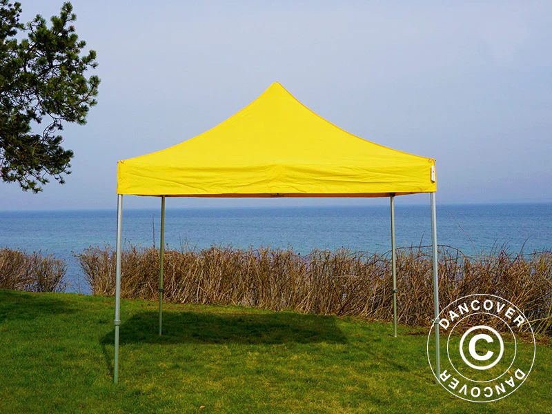 Quick-up telt FleXtents PRO Steel 3x3m Gul - Image 3