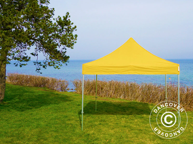 Quick-up telt FleXtents PRO Steel 3x3m Gul - Image 4