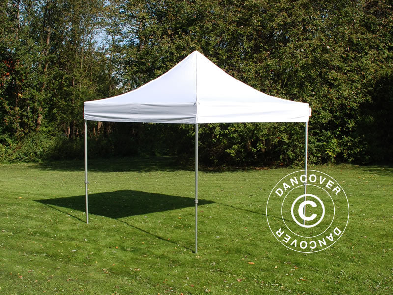 Quick-up telt FleXtents PRO Steel 3x3m Hvit, Flammehemmende - Image 2