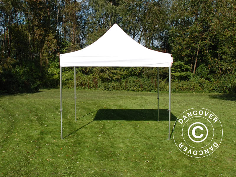 Quick-up telt FleXtents PRO Steel 3x3m Hvit, inkl. 4 sider - Image 3