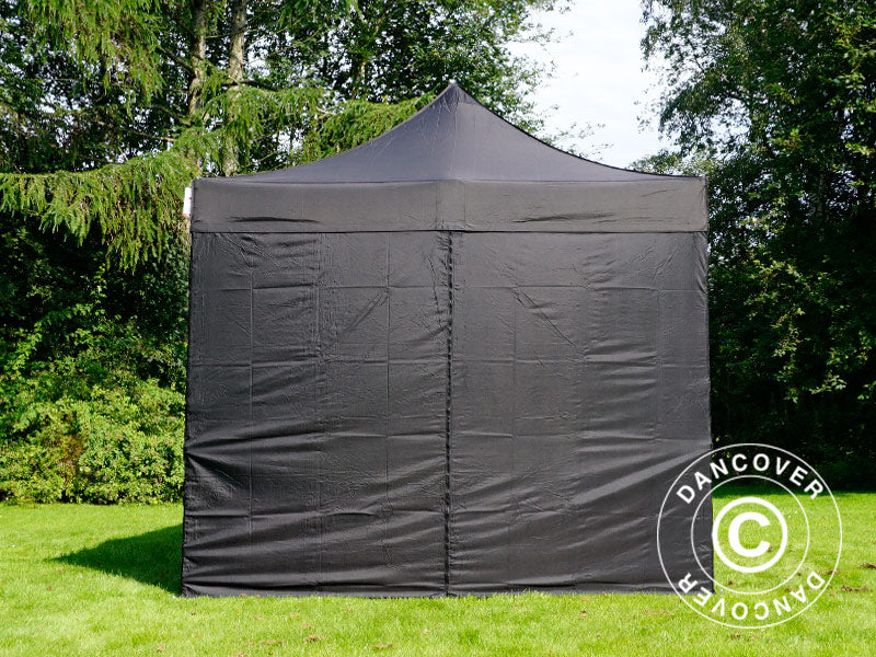 Quick-up telt FleXtents PRO Steel 3x4,5m, Svart, inkl. 4 sider - Image 10