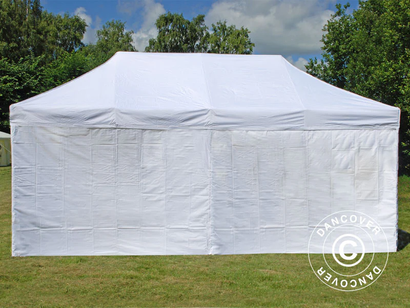 Quick-up telt FleXtents PRO Steel 3x6m Hvit, inkl. 6 sider - Image 11
