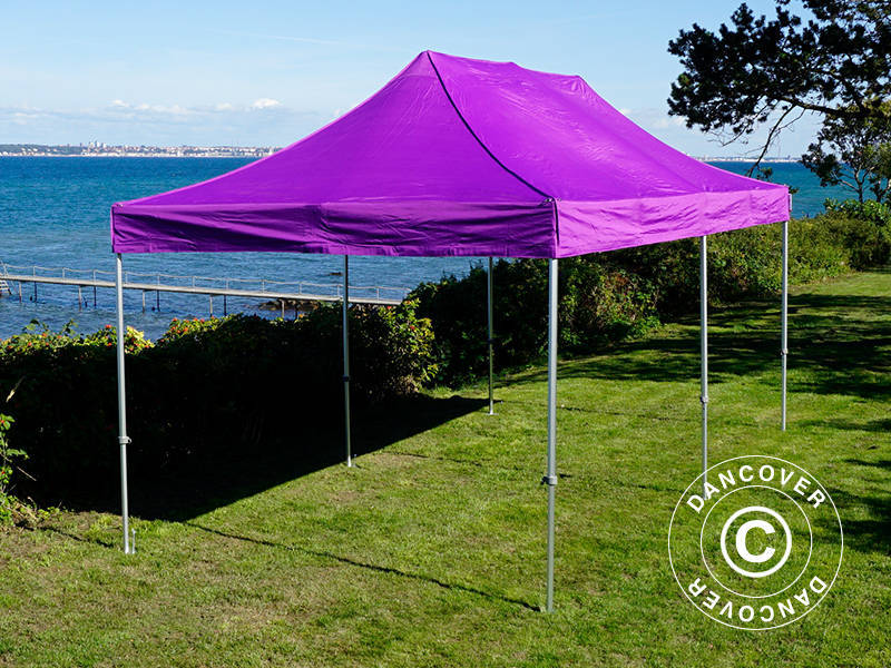 Quick-up telt FleXtents PRO Steel 3x6m Lilla - Image 6