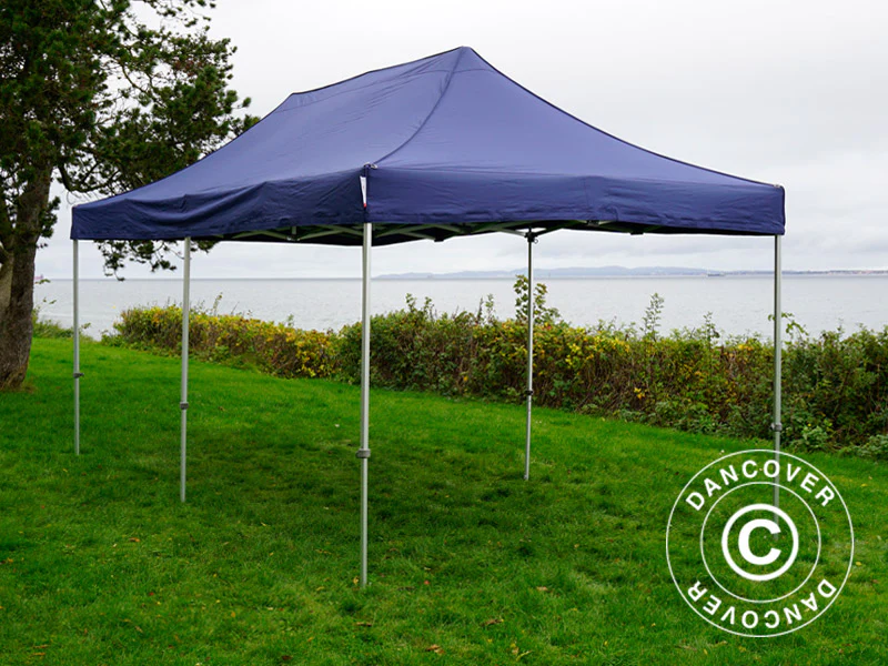 Quick-up telt FleXtents PRO Steel 3x6m Mørk blå, inkl. 6 sider - Image 7