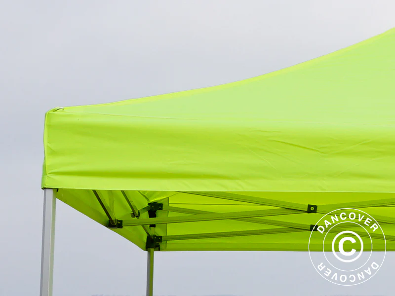 Quick-up telt FleXtents PRO Steel 4x4m Neongul/grønn, inkl. 4 sider - Image 10