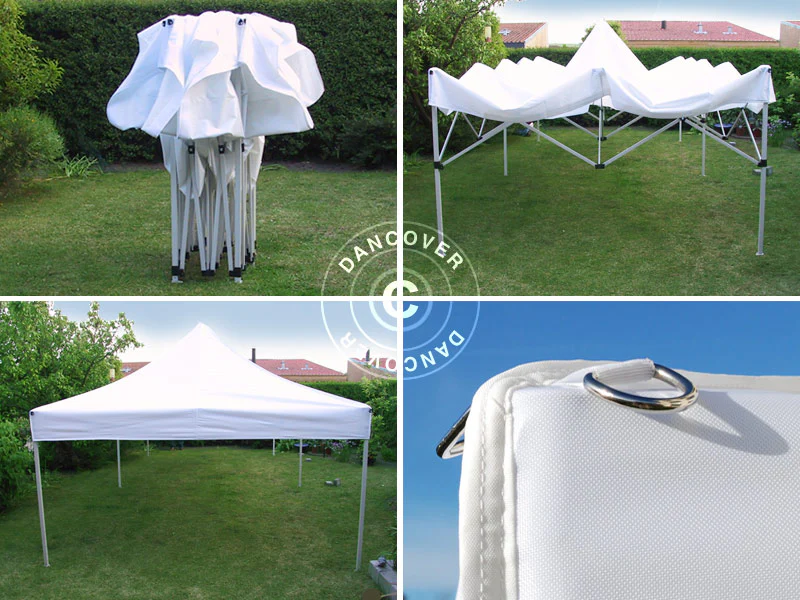 Quick-up telt FleXtents PRO Steel 4x6m Hvit - Image 3