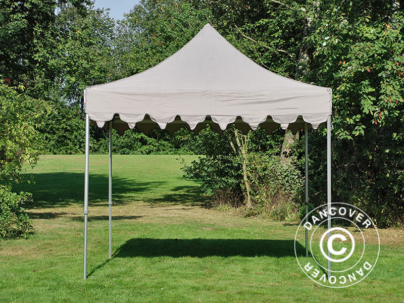 Quick-up telt FleXtents PRO Steel "Morocco" 3x3m Latte - Image 3