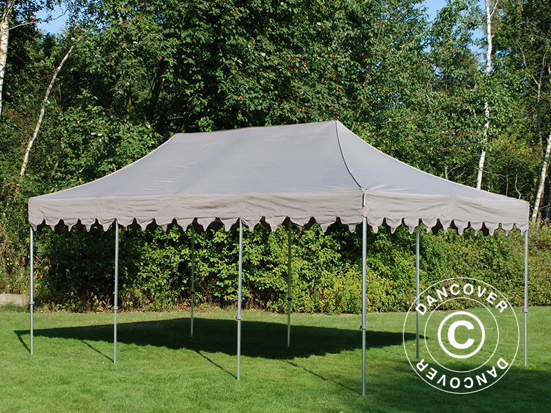 Quick-up telt FleXtents PRO Steel "Morocco" 4x6m Latte, inkl. 8 sider - Image 5