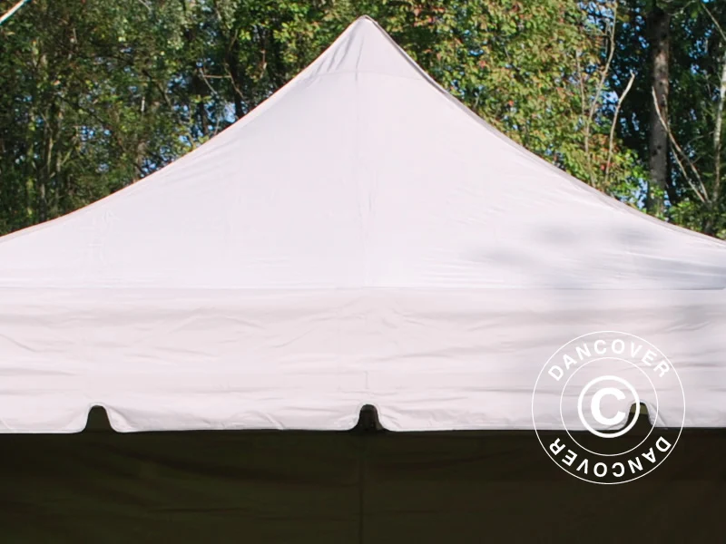 Quick-up telt FleXtents PRO Steel "Peaked" 3x3m Latte, inkl. 4 sider - Image 9