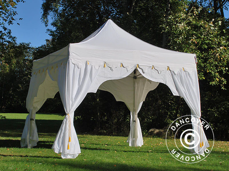 Quick-up telt FleXtents PRO Steel "Raj" 3x3m Hvit/Gull - Image 2
