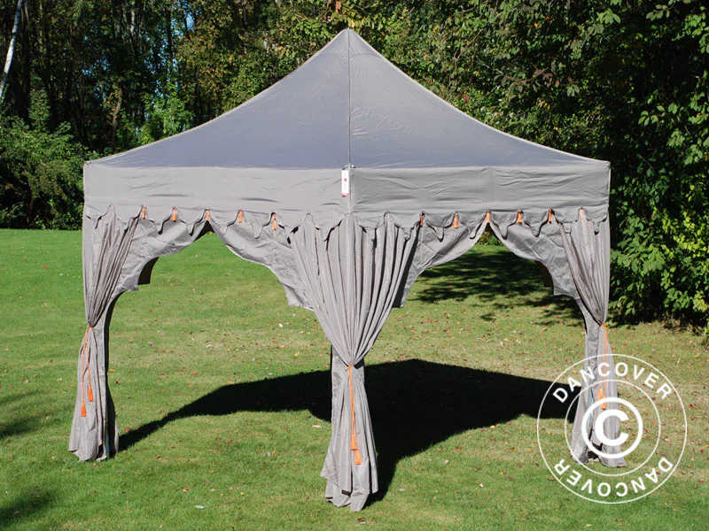Quick-up telt FleXtents PRO Steel "Raj" 3x3m Latte/Oransje - Image 2