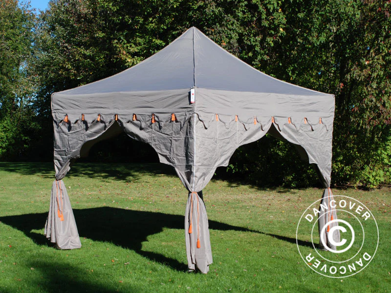 Quick-up telt FleXtents PRO Steel "Raj" 3x3m Latte/Oransje - Image 6