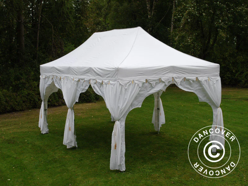 Quick-up telt FleXtents PRO Steel "Raj" 3x6m Hvit/Gull - Image 2