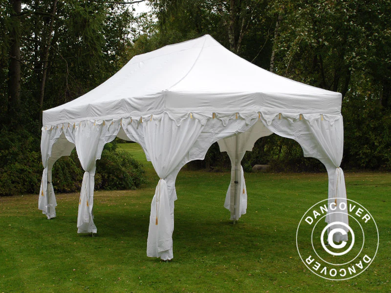 Quick-up telt FleXtents PRO Steel "Raj" 3x6m Hvit/Gull - Image 5