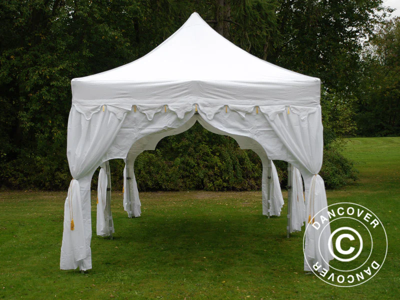 Quick-up telt FleXtents PRO Steel "Raj" 3x6m Hvit/Gull - Image 6