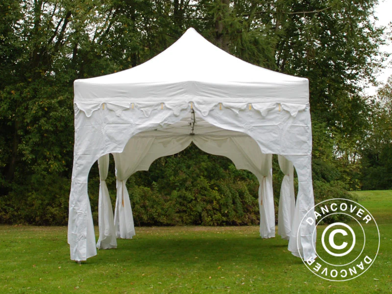 Quick-up telt FleXtents PRO Steel "Raj" 3x6m Hvit/Gull - Image 7