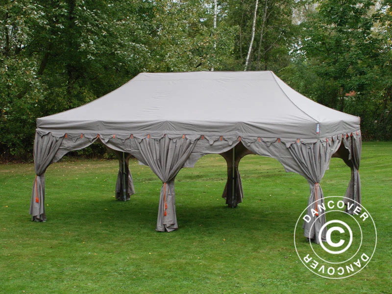 Quick-up telt FleXtents PRO Steel "Raj" 3x6m Latte/Oransje - Image 2