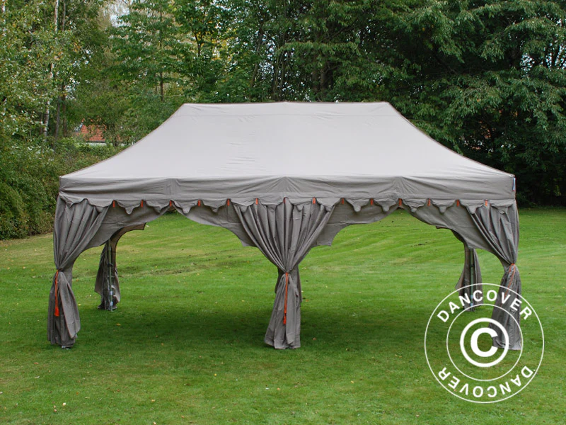 Quick-up telt FleXtents PRO Steel "Raj" 3x6m Latte/Oransje - Image 3