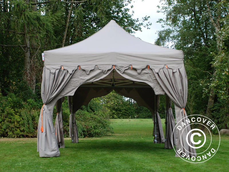 Quick-up telt FleXtents PRO Steel "Raj" 3x6m Latte/Oransje - Image 7