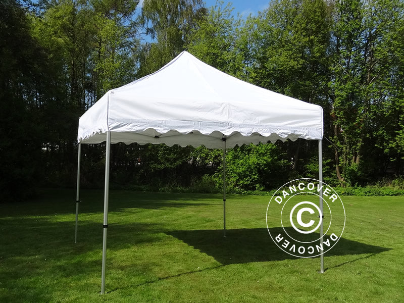 Quick-up telt FleXtents PRO Steel "Wave" 3x3m Hvit, inkl. 4 sider - Image 3