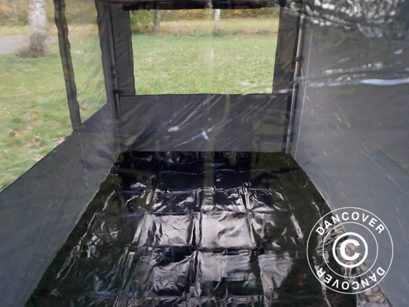 Quick-up telt FleXtents PRO Trapezo 2x3m Grå, inkl. 4 sider - Image 14
