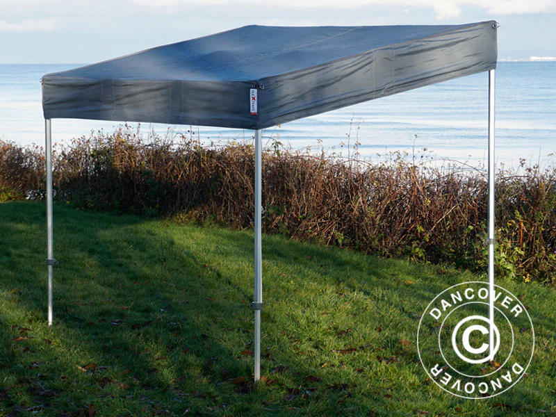 Quick-up telt FleXtents PRO Trapezo 2x3m Grå, inkl. 4 sider - Image 15