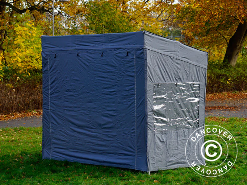 Quick-up telt FleXtents PRO Trapezo 2x3m Grå, inkl. 4 sider - Image 5