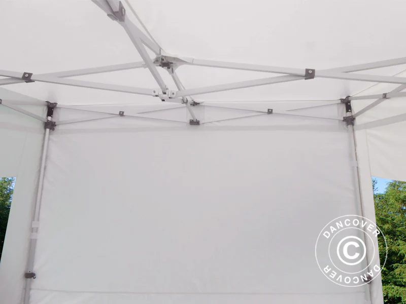 Quick-up telt FleXtents PRO Trapezo 3x3m Hvit, inkl. 4 sider - Image 18