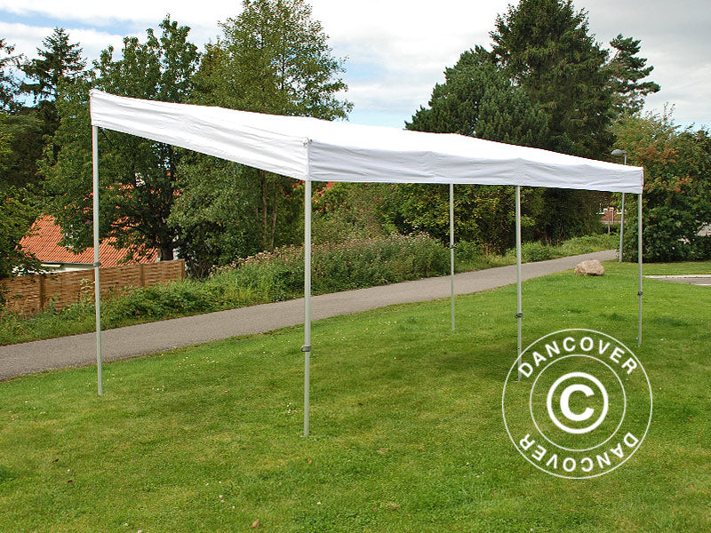 Quick-up telt FleXtents PRO Trapezo 3x6m Hvit, inkl. 4 sider - Image 15