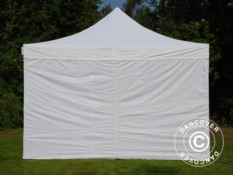 Quick-up telt FleXtents PRO Vintage Style 4x4m Hvit, inkl. 4 sider - Image 6
