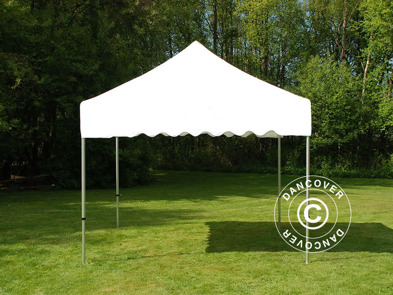 Quick-up telt FleXtents PRO "Wave" 3x3m Hvit, inkl. 4 dekorative gardiner - Image 7