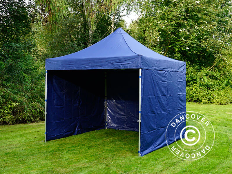 Quick-up telt FleXtents Xtreme 50 3x3m Mørk blå, inkl. 4 sider - Image 14